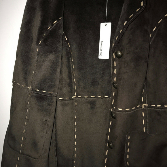 NWT Two Star Dog Machine Wash Chocolate Jacket M - Picture 4 of 6